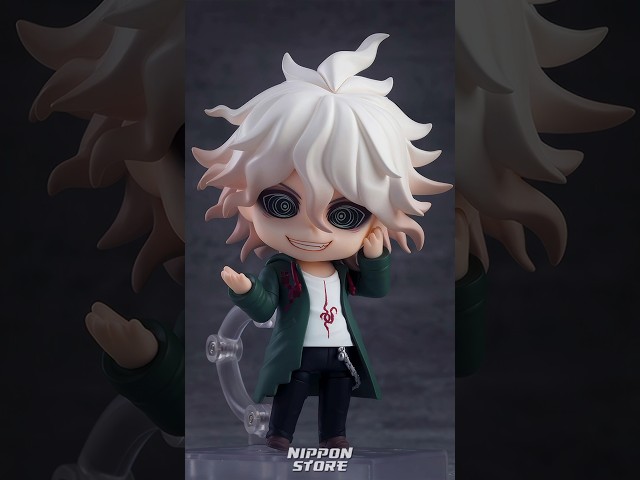 Vídeo relacionado con DEXSHUN Nagito Komaeda figura suave anime figura suave lindo dibujos animados mochila colgante anime periférico merchandising coleccionable decoración del hogar regalos 12 cm