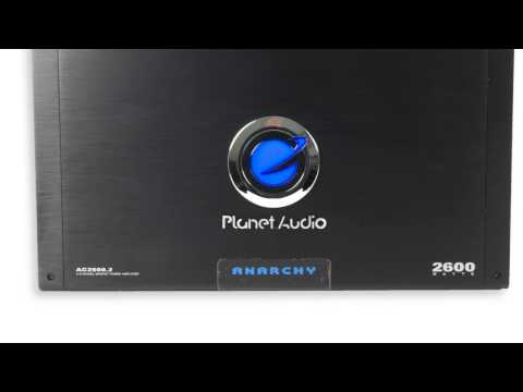 Planet Audio 2600W 2-Channel Car Audio Amplifier  | AC26002