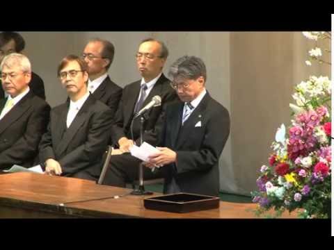 平成27年度鹿児島大学卒業式