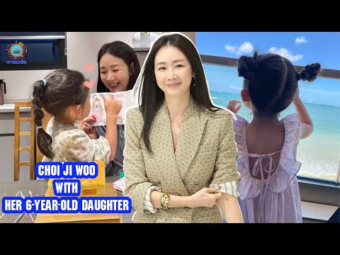 Choi Ji Woo with her 6 year old daughter – Lifestyle and Happy Family