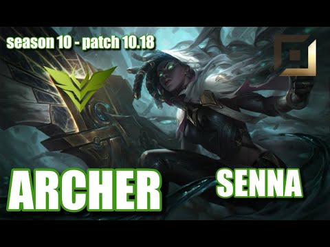 【韓国サーバー/C1】V3 Archer セナ(Senna) VS Gen.G Ruler カリスタ(Kalista) BOT - Patch10.18 KR Ranked【LoL】