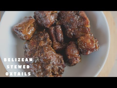 How To Make Belizean Stew Oxtails | Stove Top