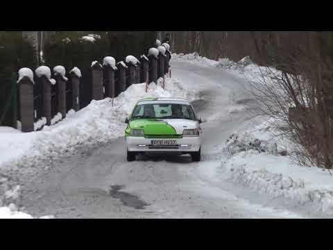 Piotr KUDŁACZ   Dominik PRZYWARA   Renault Clio Zimowy Wyścig  Bukowa  2012 02 19