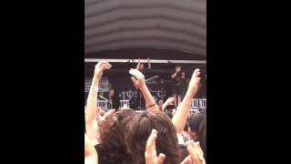 For All Those Sleeping - &quot;Poison Party (Famous)&quot; @ Mountain View, CA (Warped Tour 6/21/2014)