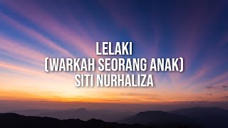 Download lagu Siti Nurhaliza - Lelaki (Warkah Seorang Anak)(Lyric Video) mp3 Download lagu Siti Nurhaliza - Lelaki (Warkah Seorang Anak)(Lyric Video) mp3
