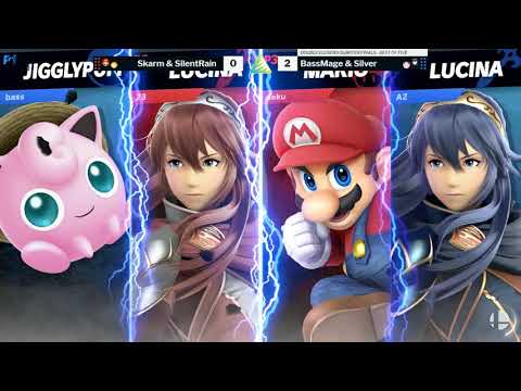 Ascension VII SSBU Doubles Losers Quarters - Skarm & SilentRain (Red) vs BassMage & Silver (Blue)
