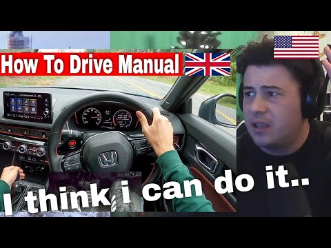 American Reacts How To Drive A Manual Transmission