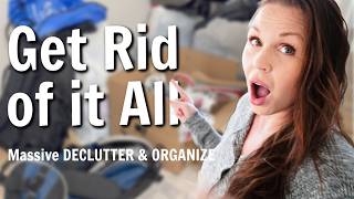 TRANSFORM a CLUTTERED SPACE | EXTREME DECLUTTER & ORGANIZATION