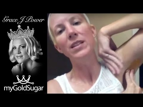 Underarm Sugaring with paste method - Wax your own armpits - Vadazzle.com