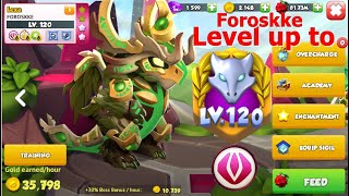 Foroskke Level up to 120-Dragon Mania legends | Enchant Arena Battle | DML