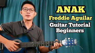Download lagu ANAK BY FREDDIE AGUILAR | GUITAR TUTORIAL FOR BEGINNERS mp3