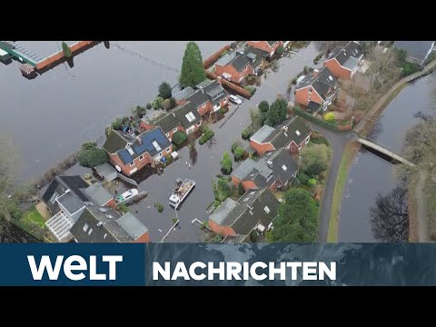 HOCHWASSER IN DEUTSCHLAND: Pegel steigen teils! Wetterwechsel könnte Lage verschärfen I WELT Stream