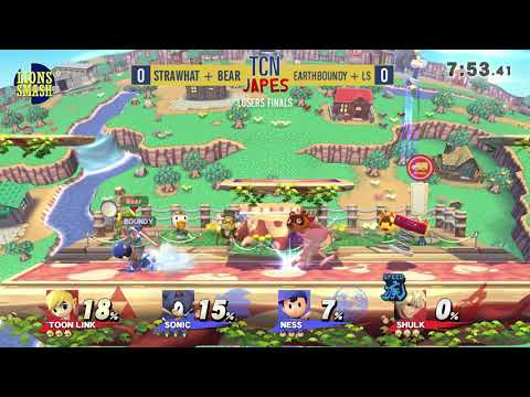 TCNJapes 2 - Strawhat + Bear vs Earthboundy + Ls - L. Finals