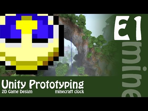2D Prototyping in Unity  - Tutorial - Minecraft Clock