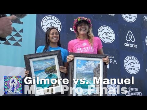 Stephanie Gilmore vs. Malia Manuel - Finals Surfing Honolua