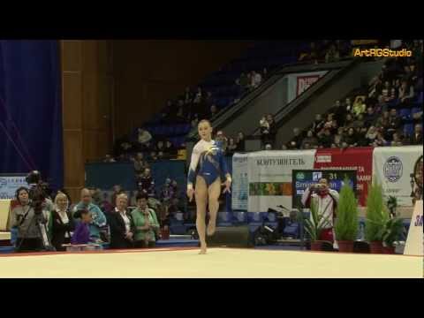 SANKOVA Kristina (UKR) Floor - 2013 Stella Zakharova Cup Kiev 2013-03-31 HD1080 (САНЬКОВА Кристина)