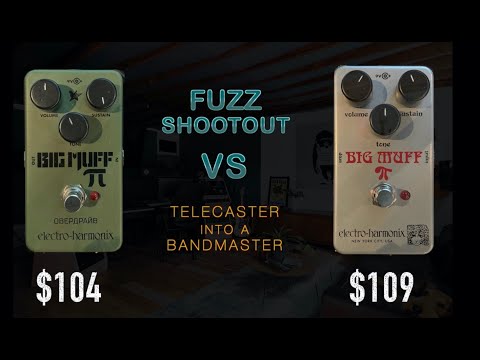 BIG MUFF FUZZ SHOOTOUT #08 BIG MUFF RUSSIAN RI V BIG MUFF RAM'S HEAD RI