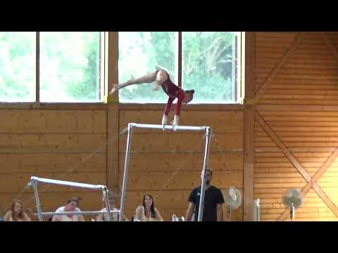 Deutsche Jugendmeisterschaften 2022 AK 12 Mehrkampf Nele Vogel Stufenbarren