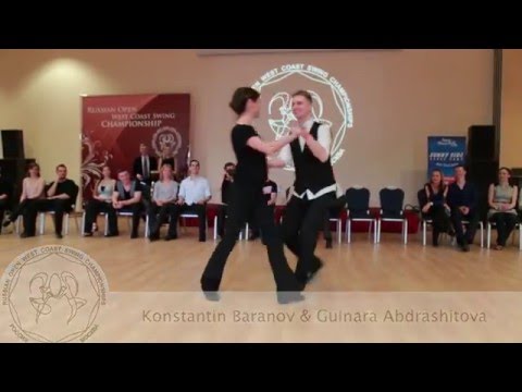 Russian Open WCS 2016  Open Strictly Final  Konstantin Baranov & Gulnara Abdrashitova