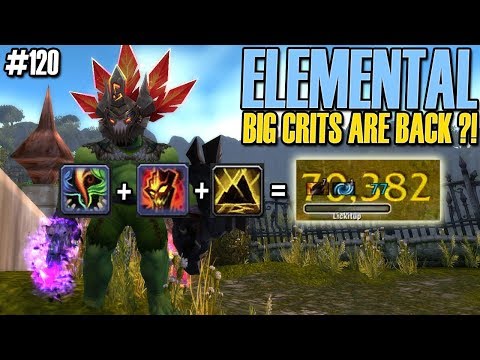 💥NEW CRIT BUILD - Elemental Shaman PvP DAILY BG 120 [WoW BFA]