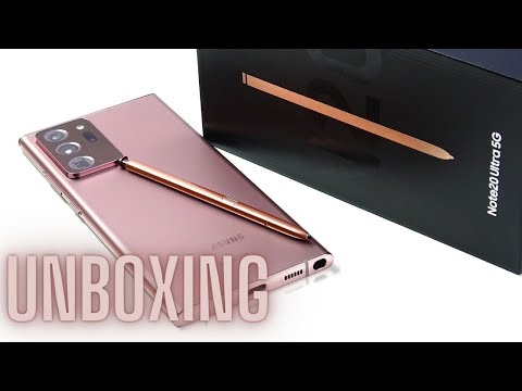 Samsung Galaxy Note 20 Ultra 5G Unboxing!