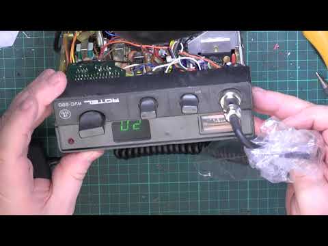Rotel RVC220 CB27/81 UK CB radio (mobile) - Repair,  Re-cap & alignment