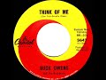 1966 Buck Owens - Think Of Me (#1 C&W hit)