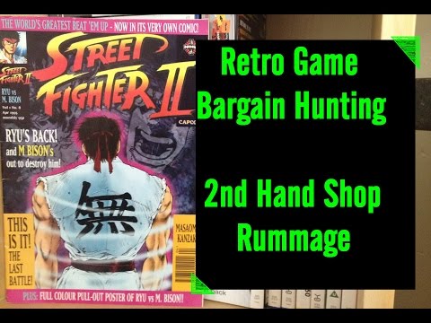 Retro Game Bargain Hunting, 2nd Hand Shop Rummage
