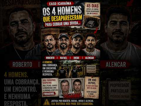 4 Homens Desapareceram Após Cobrar uma Dívida de R$ 255 Mil — O Caso Icaraíma