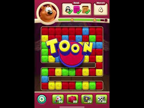 TOON BLAST Levels 3672 - 3678 [No Boosters]