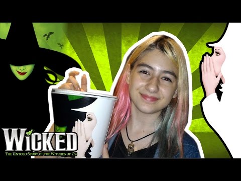Wicked A História Não Contada das Bruxas de OZ (Musical, Teatro, Peça, Mágico)