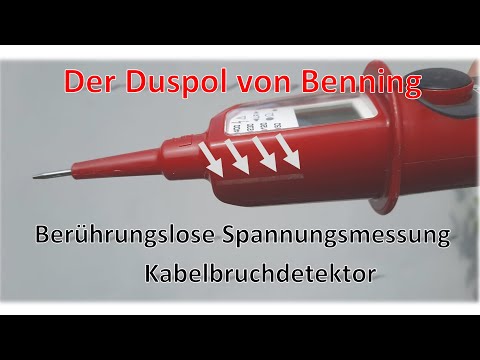 Cable break and non-contact voltage measurement with the Duspol from Benning / Elektrotechnik