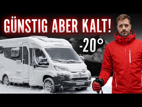 Campingurlaub IST günstiger als Hotel! Mit Wohnmobil im Skigebiet