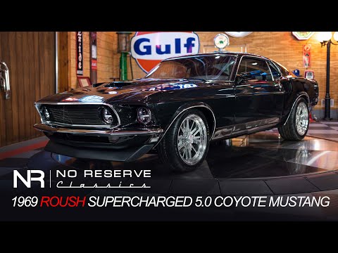 4K WALK AROUND Roush Supercharged 5.0 Coyote 1969 Ford Mustang Pro-Touring FOR SALE CALL 18005627815