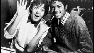 Michael Jackson & Paul McCartney - The Man (with lyrics)