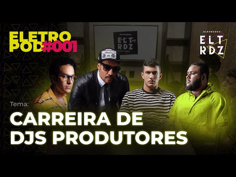 DJ SANTZ RECEBE DJS GABAT, PROCESSMAN E TECHIN - Eletropod #001