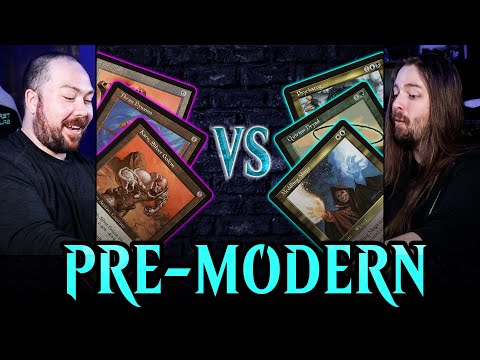 Tinker-Mud Vs Gro-A-Tog  [Paper Pre-Modern MtG Gameplay] 2025