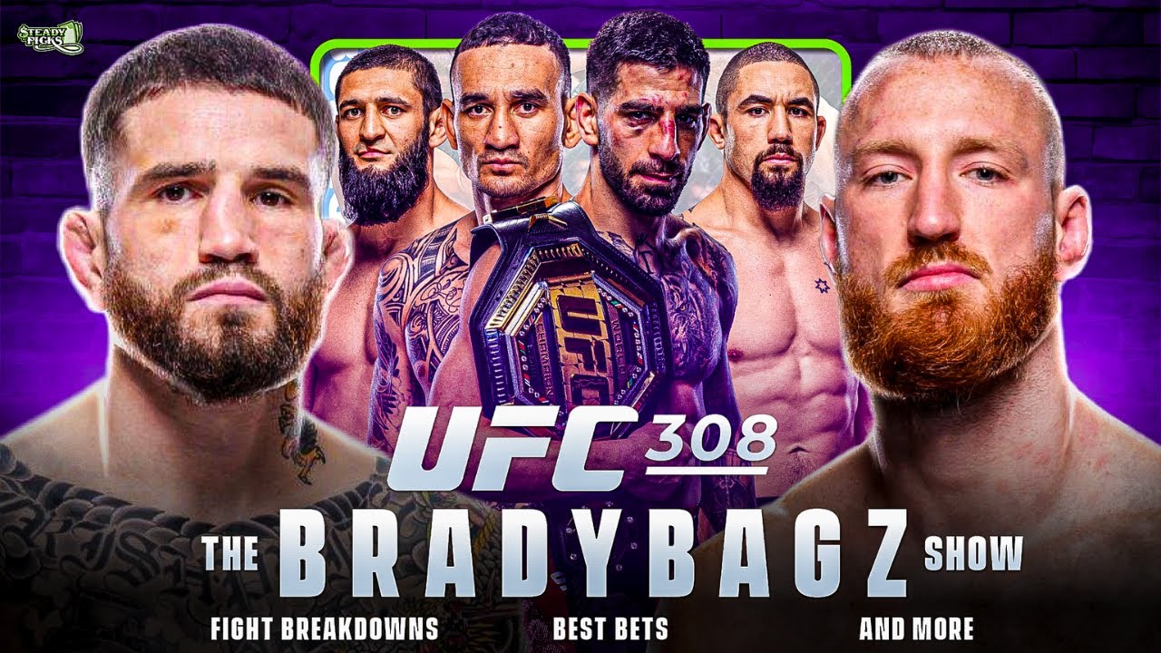 UFC 308 Full Card Best Bets with Sean Brady & Joe Pyfer | Topuria vs. Holloway | The BradyBagz Show