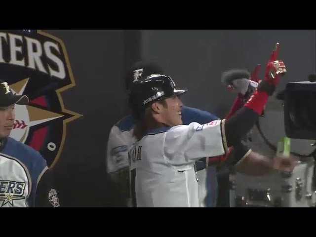 【1回裏】こちらも3番!! お返し弾!! ファイターズ・陽、第24号同点ソロホームラン!! 2014/9/29 F-L