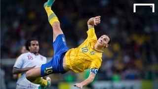 Zlatan Ibrahimovics famous 30-yard bicycle kick vs