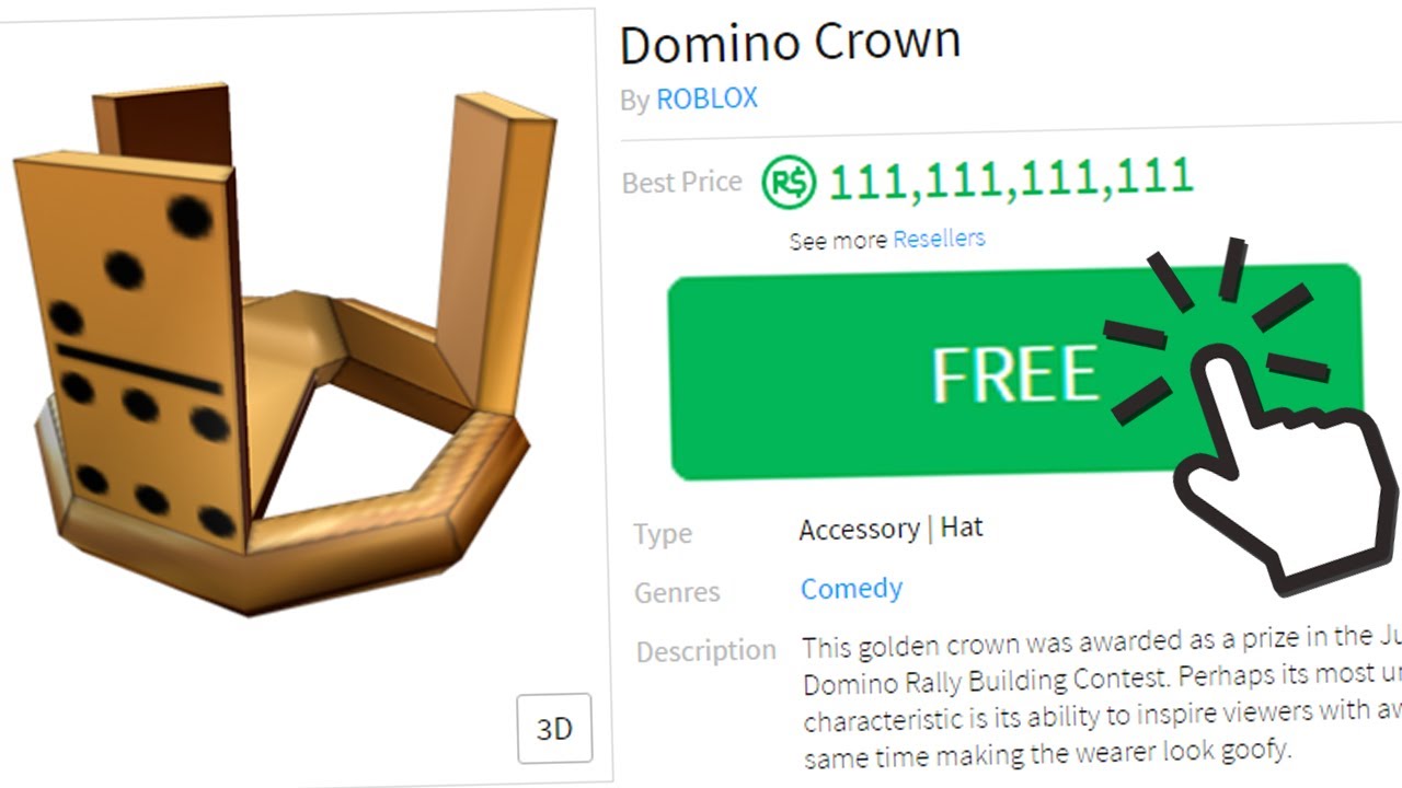 Green Domino Crown Roblox