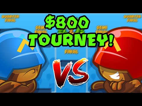 I joined a Pro $800 Bloons TD Battles Tournament...