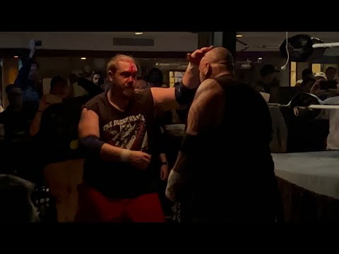 CWE Live in Transcona, MB - Match 2 of The 7 Deadly Sins of Pro Wrestling Series: Staple Gun Match