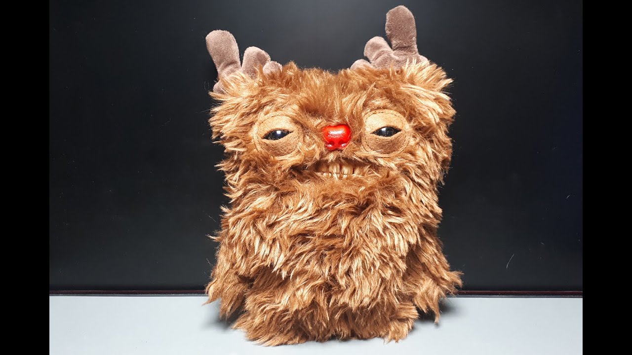 Fuggler Festive Fuggs Reindeer by Spin Master Zuru funny ugly monster teeth plush toy doll cute 22cm