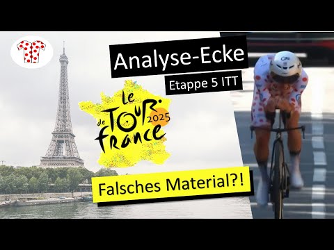 Schlechte Aerodynamik! - Analyse-Ecke: Tour de France 2025 - Etappe 05 ITT (Zeitfahren)