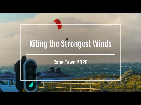 Kiting the Strongest Winds of the Season in Cape Town