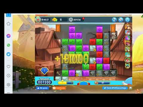 Pet Rescue level 4645, pet rescue, nivel 4645 pet rescue solucionado, solved, sin booster 4645, 4645