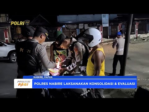POLRES NABIRE GELAR PATROLI JAGA KAMTIBMAS