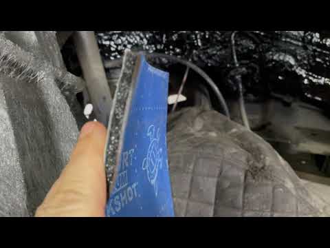 INFINITI QX50 шумка локеров материалом Блокшот и обесшумливание арок колёс мастикой Промкластер.