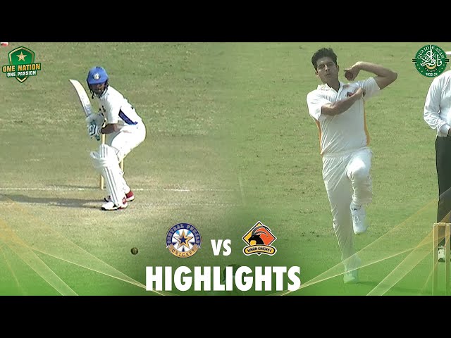 Full Highlights | CP vs Sindh | Day 2 | Match 2 | Quaid-e-Azam Trophy 2022-23 | PCB | MA2T